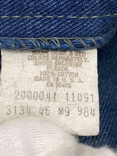 商品画像：70s～80s/42TALON/ストレートパンツ/31/デニム/ブルー/裾上げ有 5