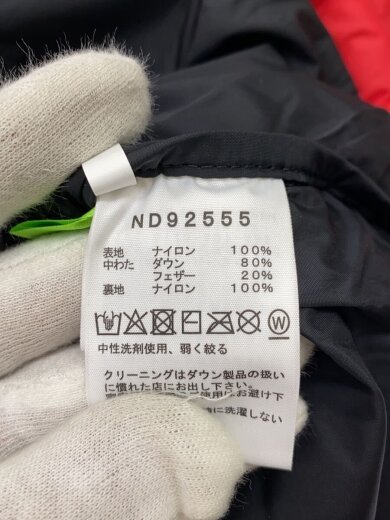商品画像：NUPTSE JACKET_ヌプシジャケット/M/ナイロン/RED/無地 4