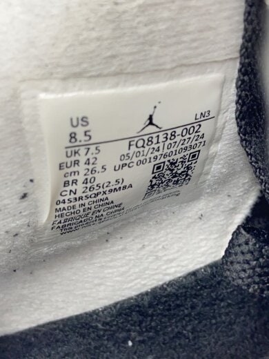 商品画像：AIR JORDAN 4_エア ジョーダン 4/26.5cm/BLK/PVC 5