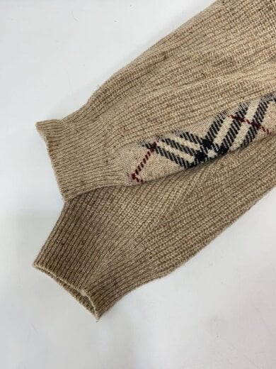 商品画像：エルボーパッチ/ニット・セーター(厚手)/M/ウール/BEG/BBT11-302 6