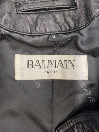 商品画像：コート/M/レザー/BLK/6924 3