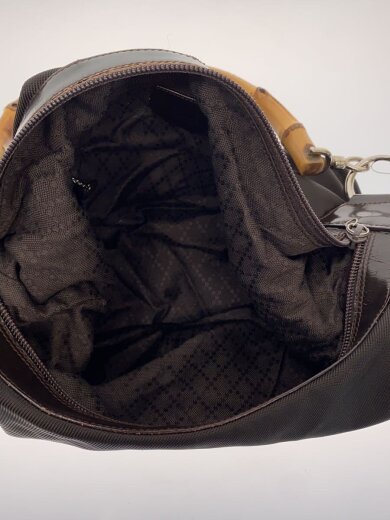 商品画像：ワンショルダーバッグ_バンブー/ナイロン/BLK 6