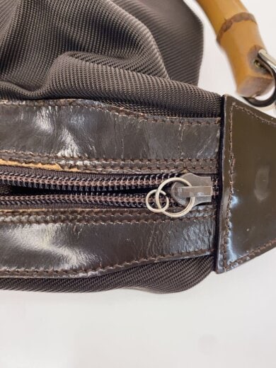 商品画像：ワンショルダーバッグ_バンブー/ナイロン/BLK 8