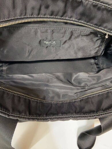 商品画像：ボストンバッグ/ナイロン/BLK 6