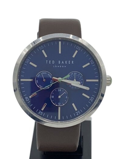 商品画像：腕時計/アナログ/レザー/NVY/BRW 1