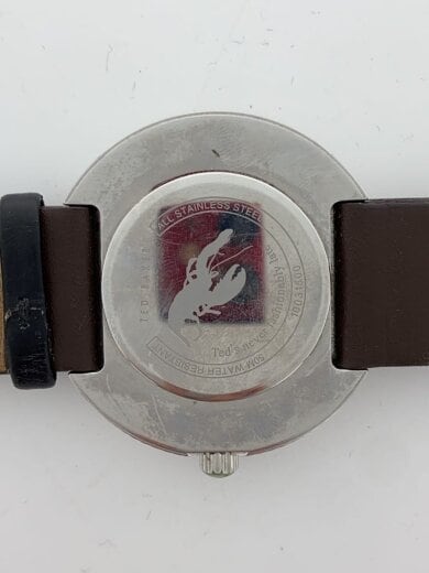 商品画像：腕時計/アナログ/レザー/NVY/BRW 3