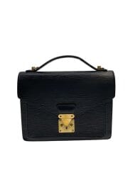 モンソー_エピ/レザー/BLK