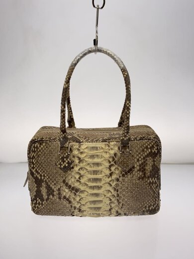 商品画像：パイソン/ショルダーバッグ/BEG/総柄 3