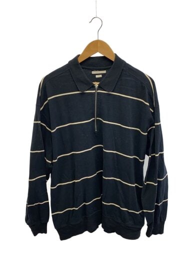 商品画像：ハーフジップカットソー/3/コットン/ブラック/BHS24S025/使用感有 1