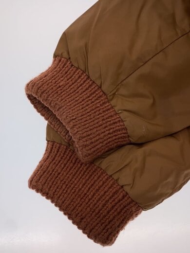 商品画像：70s/棒TALON/ダウンジャケット/ナイロン/ブラウン/無地 3