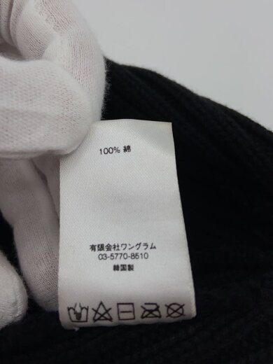 商品画像：Overdyed Beanie/ニットキャップ/FREE/コットン/ブラック/メンズ 5