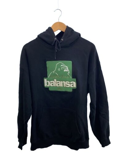 商品画像：×SOUND SHOP balansa/HOODED SWEAT/L/コットン/ブラク/101214012015 1