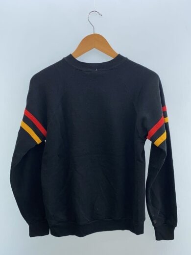 商品画像：90s/USA製/MICKEY/フェルトプリント/スウェット/コットン/ブラック 2