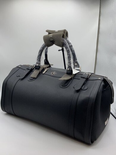 商品画像：×Mercedes-Bentz/ボストンバッグ/レザー/ブラック 2