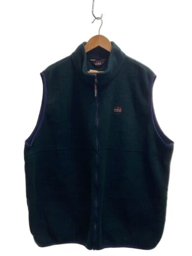 商品画像：90s/OUTDOOR/USA製/三角タグ/フリースベスト/XXL/ポリエステル/グリーン 1