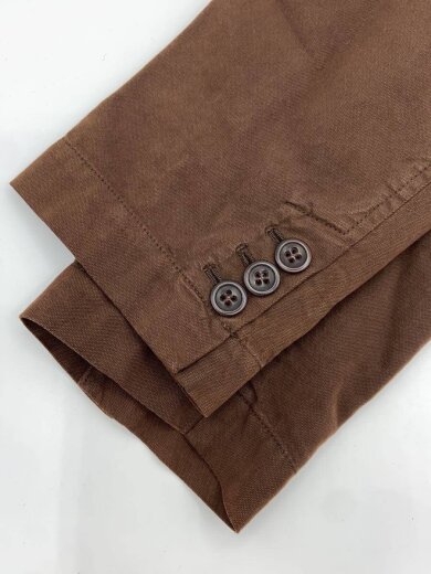 商品画像：90s～/テーラードジャケット/46/コットン/ブラウン/2818A028 6