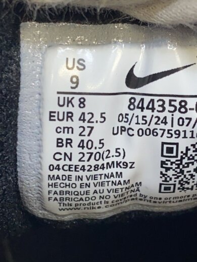 商品画像：MANOADOME/メノアドーム/ブラック/844358-003/27cm/BLK 5