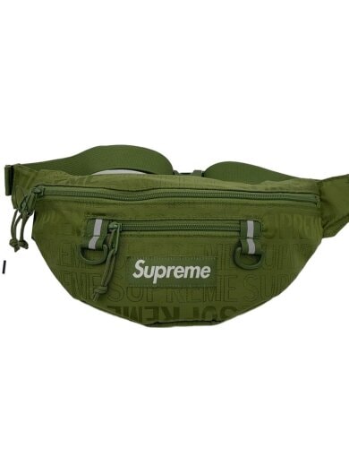 商品画像：19SS/WAIST BAG/ウエストバッグ/グリーン/総柄 1
