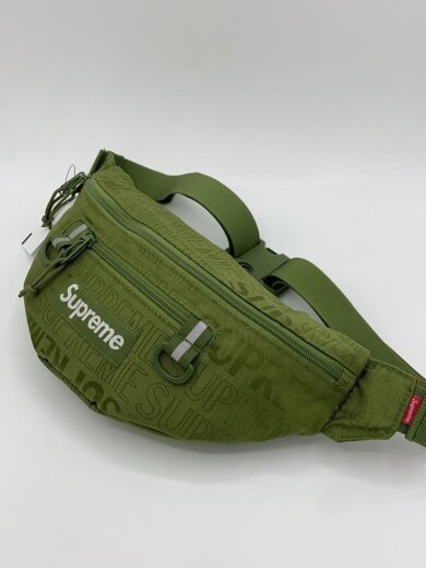 商品画像：19SS/WAIST BAG/ウエストバッグ/グリーン/総柄 2
