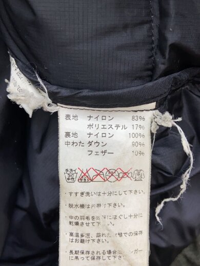 商品画像：SERAC Down Hoody Herringbone/L/ナイロン/カーキ/1010-23850// 4