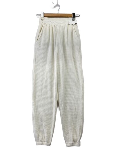 商品画像：Waffle Jogger Pants/36/コットン/ホワイト/A125692-0// 1