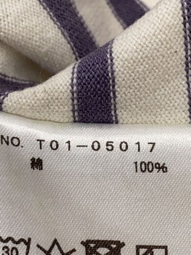 商品画像：21SS/ボーダーボートネック/長袖Tシャツ/2/コットン/WHT/ボーダー/T01-05017// 5