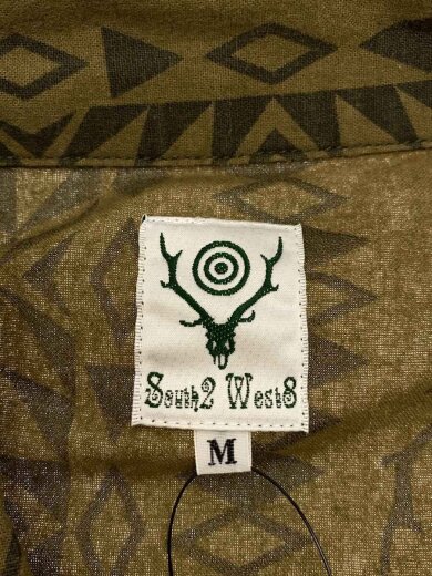 商品画像：HUNTING　shirt/長袖シャツ/M/コットン/カーキ/総柄/HM878 3