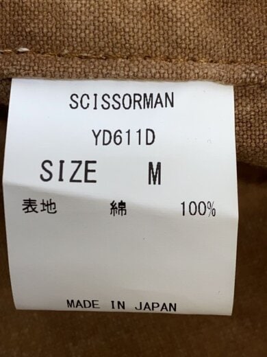 商品画像：SCISSORMAN/柿渋染め/羽織りジャケット/M/コットン/BRW/無地// 4