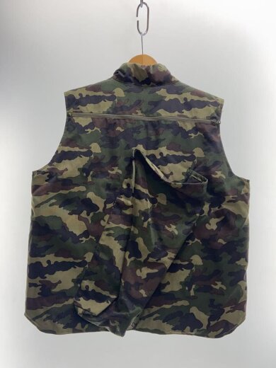 商品画像：MULTI POCKET ZIPPED DOWN VEST/L/ナイロン/KHK/カモフラ/LQ685// 2