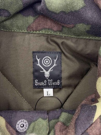 商品画像：MULTI POCKET ZIPPED DOWN VEST/L/ナイロン/KHK/カモフラ/LQ685// 3