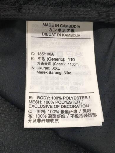 画像：NIKEジャケット/--/ポリエステル/BLK/BV4871-0104