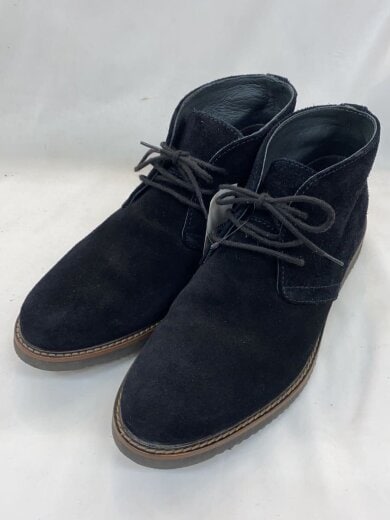 商品画像：レースアップブーツ/26cm/BLK/スウェード/HL60023 2