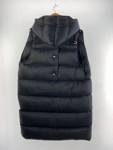商品画像：ロングダウンベスト/48/ナイロン/BLK/RR17F8939EV 2