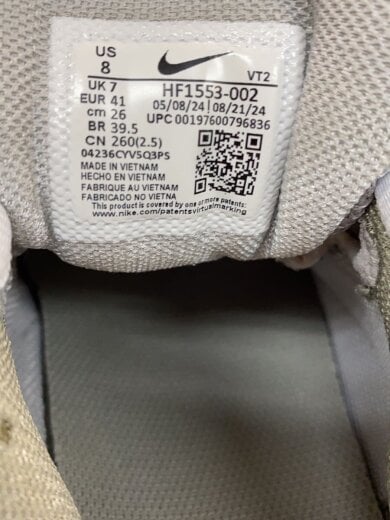 商品画像：ハイカットスニーカー_HF1553-002/26cm/GRY 5