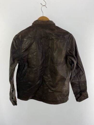 商品画像：スタッズ付/レザージャケット・ブルゾン/M/牛革/BRW/10-011-470-2030-3-0 2