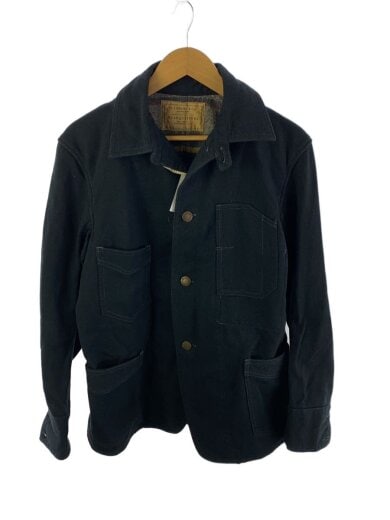 商品画像：カバーオール/裏地ブランケット/38/コットン/BLK 1