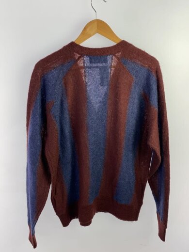 商品画像：カーディガン(厚手)/3/ナイロン/BRD/ストライプ/US2096// 2