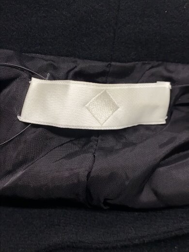 商品画像：コート/--/ウール/BLK/無地/E219-502 3