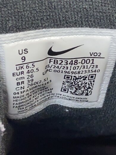 商品画像：AIR FORCE 1 WILD_エア フォース 1 ワイルド/26cm/BLK/スウェード 5