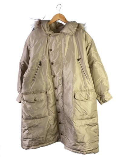 商品画像：ダウンジャケット/--/シルク/BEG/無地/b0254fc 1