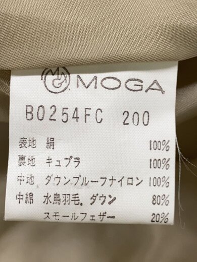 商品画像：ダウンジャケット/--/シルク/BEG/無地/b0254fc 4