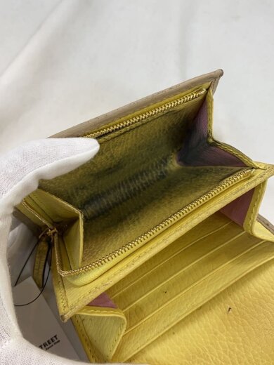 商品画像：ミディアム ウォレット_ダブルG/レザー/BEG/レディース 5