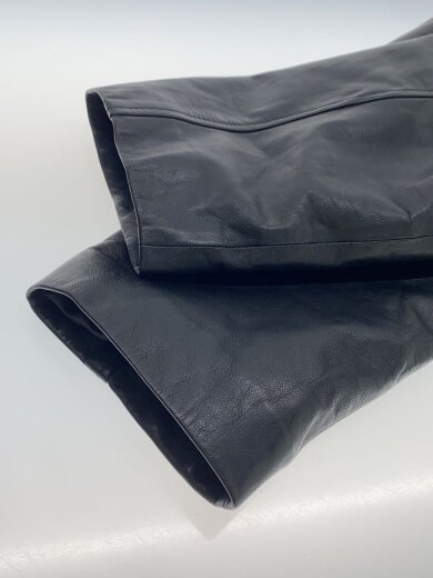 商品画像：レザージャケット・ブルゾン/S/羊革/BLK 5