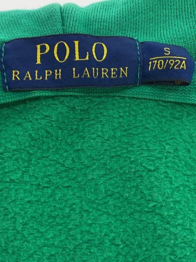 商品画像：ジップパーカー/S/コットン/GRN/710539818004 3