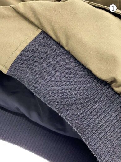 商品画像：ダウンジャケット/L/ポリエステル/KHK/無地/2050M 6