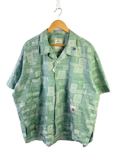 商品画像：半袖シャツ/44/コットン/GRN/総柄/A10SH078 1