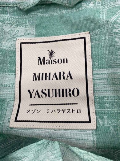 商品画像：半袖シャツ/44/コットン/GRN/総柄/A10SH078 3