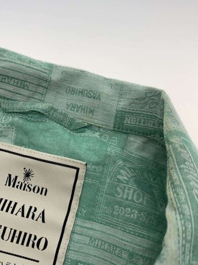 商品画像：半袖シャツ/44/コットン/GRN/総柄/A10SH078 6