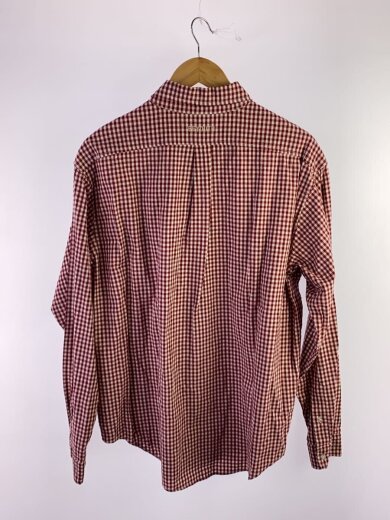 画像：WIND AND SEA長袖シャツ/L/コットン/RED/チェック/WDS-SH-062