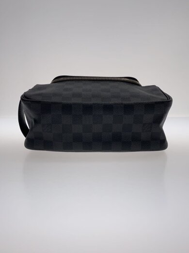 商品画像：トワレ・ポーチ_ダミエ・グラフィット/PVC/BLK 4